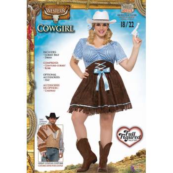 Western Cowgirl-Adult Plus Costume