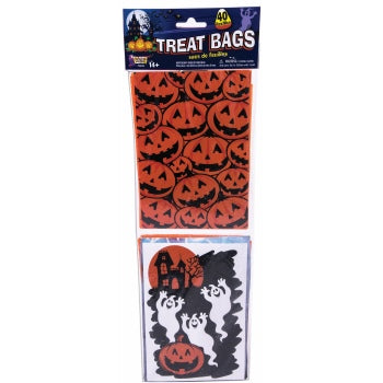 Treat Bags-Pumpkin & Ghost