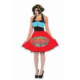 Pop Art Kapow Dress-Adult Costume