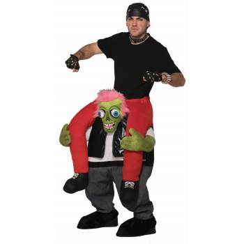 Ride On Biker Zombie-Adult Costume