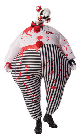 Inflatable Evil Clown-Adult Costume