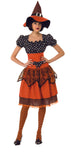 Polka Dot Witch-Adult Costume