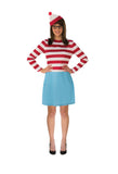 Where's Waldo Wenda-Adult Costume