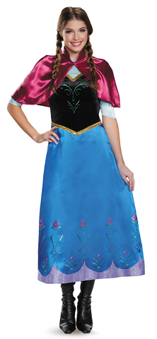 Frozen Anna Traveling Deluxe-Adult Costume
