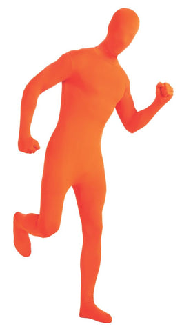 Skin Suit in Orange-Adult Costume