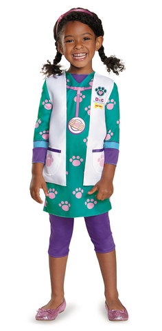 Doc McStuffins Doc Pet Vet Classic-Child - ExperienceCostumes.com