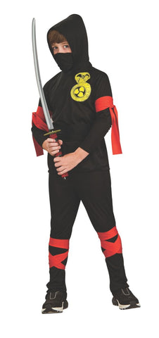 Black Ninja-Child Costume
