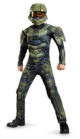 Halo Master Chief Classic Muscle-Child Costume