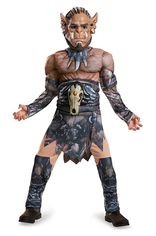 World of Warcraft Durotan Classic Muscle Costume-Child Costume - ExperienceCostumes.com