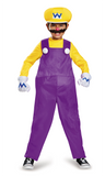 Super Mario Brothers Wario Deluxe-Child Costume - ExperienceCostumes.com
