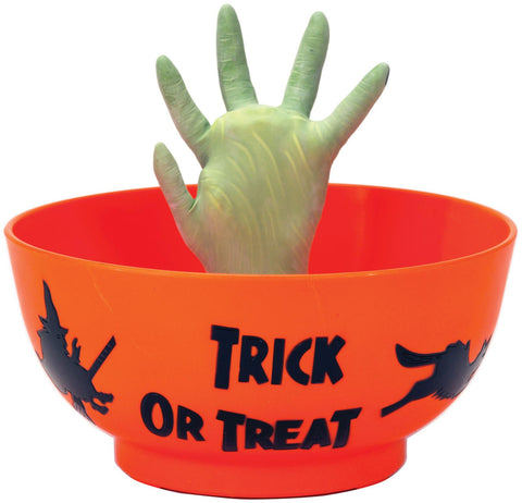 Animated Candy Bowl-Witch Hand