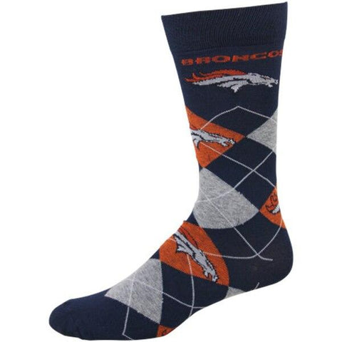 Denver Broncos Argyle Socks