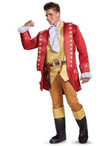 Beauty and the Beast Gaston Deluxe-Adult Costume