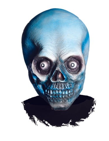 Blue Alien Mask-Adult