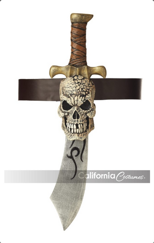 Pirate Sword with Skull Sheath