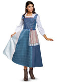 Beauty and the Beast Belle Village Dress Deluxe-Adult Costume