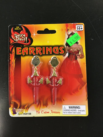 Earrings-Devil