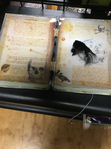 Spell Book w/Feather