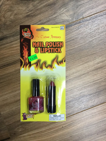 Nail Polish & Lipstick-Sexy Devil
