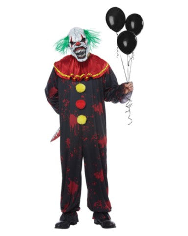 Menacing Clown-Adult Costume