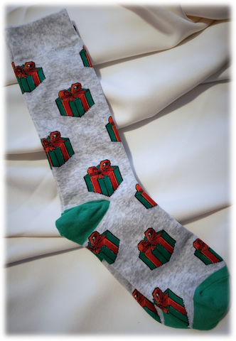 Holiday Presents Men's Crew Socks