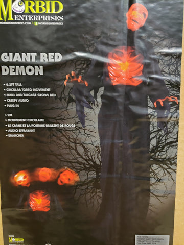 Red Demon Halloween Decor