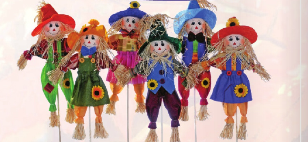 Colorfall Bunch Scarecrow