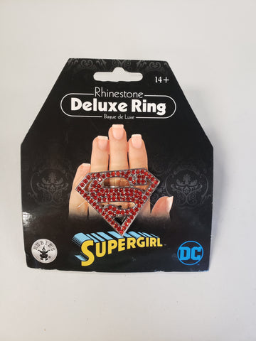 Superhero Jewelry-Supergirl Deluxe Ring