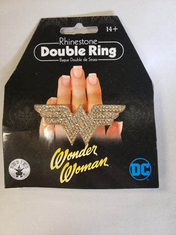 Superhero Jewerly-Double Wonder Woman Double Ring