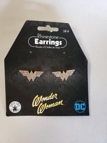 Superhero Jewelry-Wonder Woman Earrings